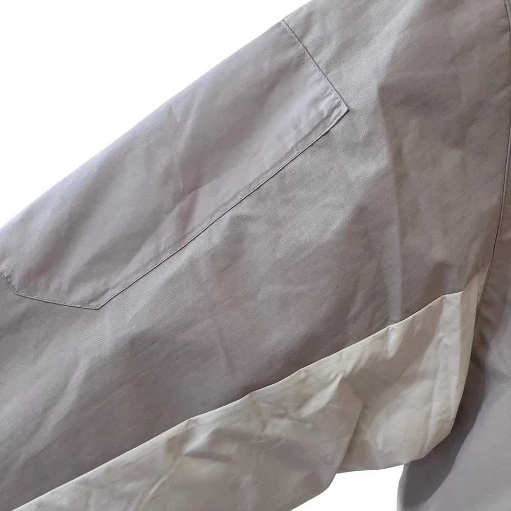 Jordan 23 Engineered Pullover Jacket‎ Gray Nylon Side Zip Pocket Mens